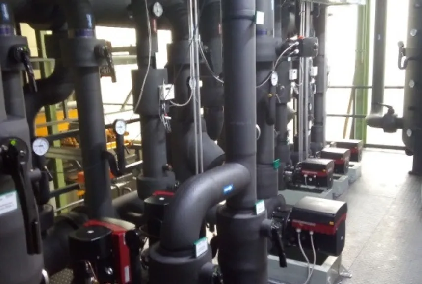 Exchange of cooling source and cooling distribution at BURGMAIER Allmendingen, Germany